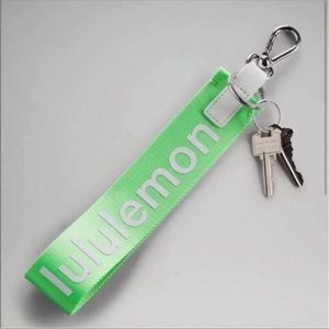 Lululemon Never Lost Keychain